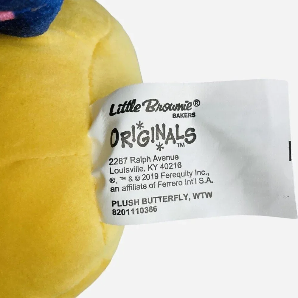 2019 Little Brownie Bakers Originals Butterfly Plush Girl Scouts Samoas Cookies
